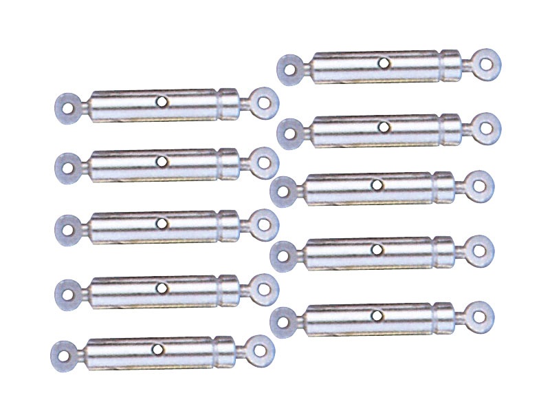 Graupner Brass Turnbuckle 17mm (pk10) 492.2, Model Shop Leeds