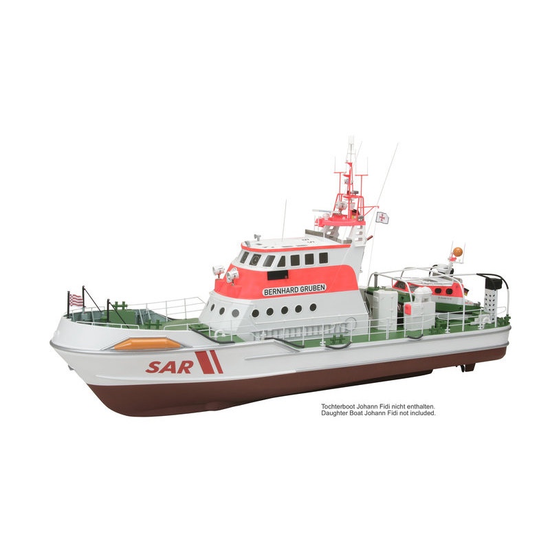 Graupner Bernhard Gruben RC Sea Rescue Cruiser, Construction Kit 120