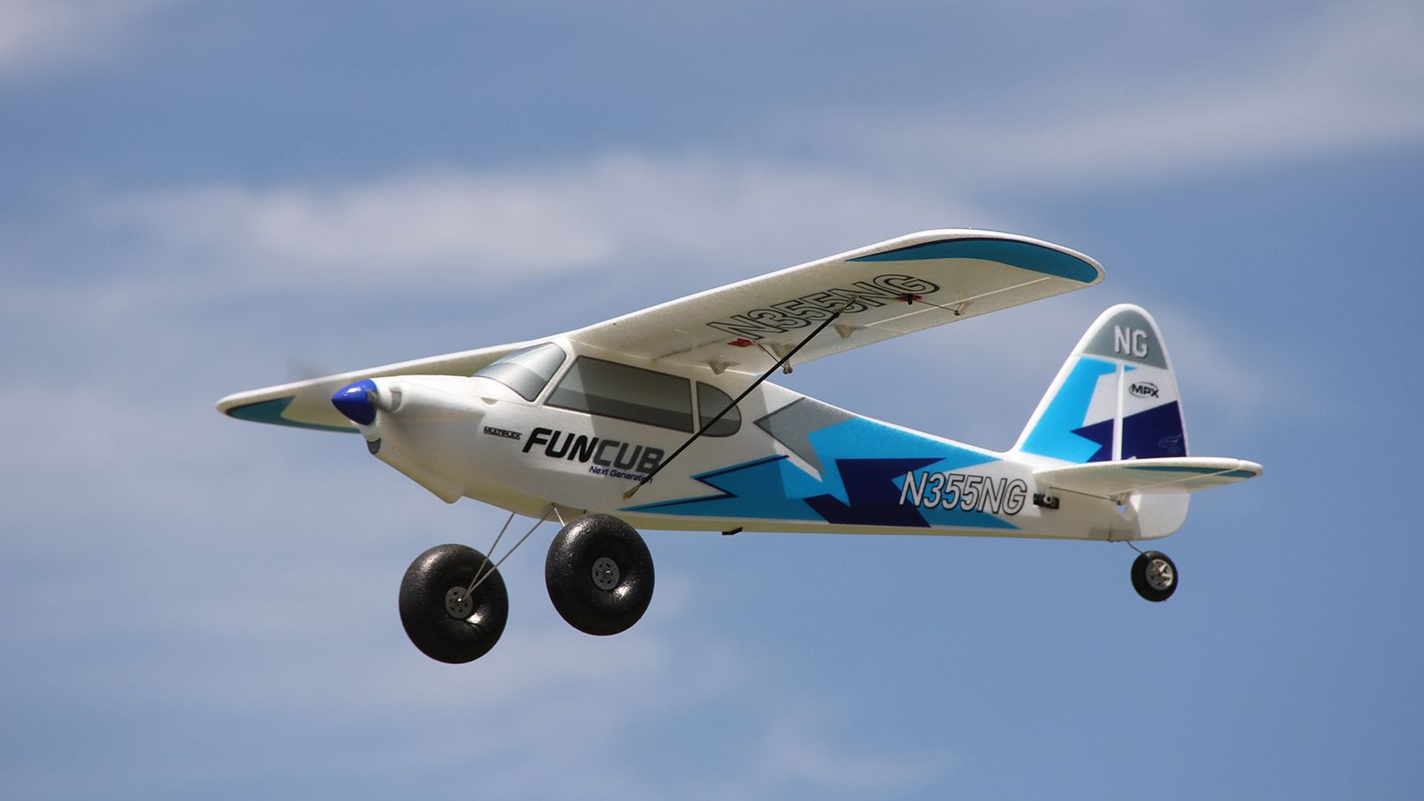 Multiplex Funcub NG (made by MPX) 1410mm Kit - Blue MPX1-03037
