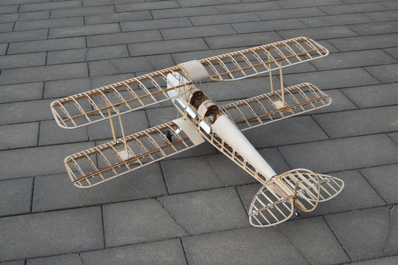 Tony Ray 1:6 DH.82 Tiger Moth 1500mm [kit-to-build] TRSS02