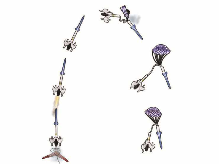 Estes Super Mars Snooper (2) (English Only) D-ES7309
