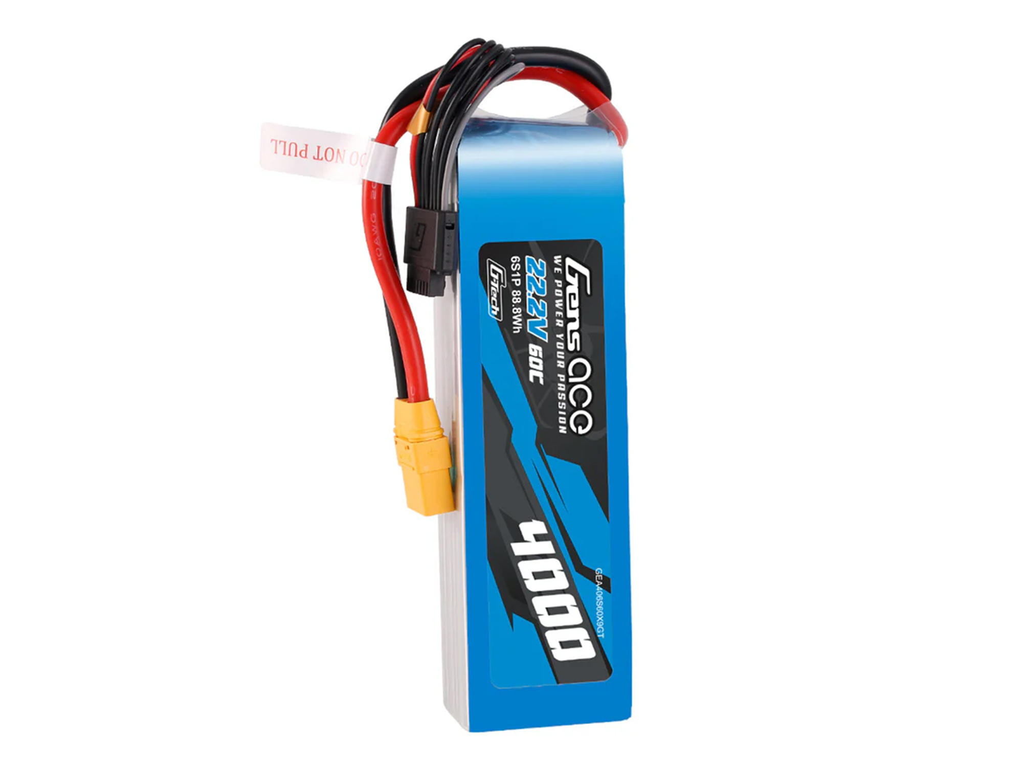 Gens Ace Li-Po G-Tech 6S 22.2V 4000mAh 60C with XT90 O-GT6S4000-60X9