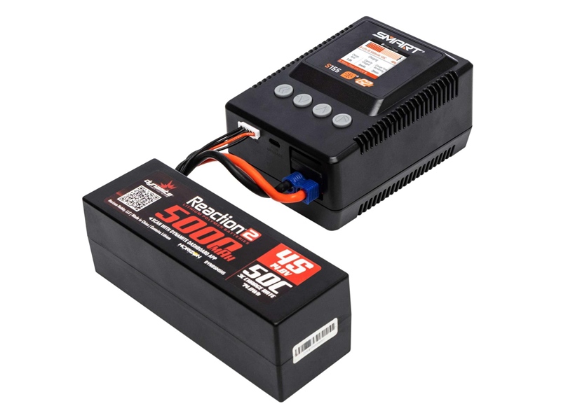 Spektrum S155 G2 1x55W AC Smart Charger, International O-SPMXC2050I