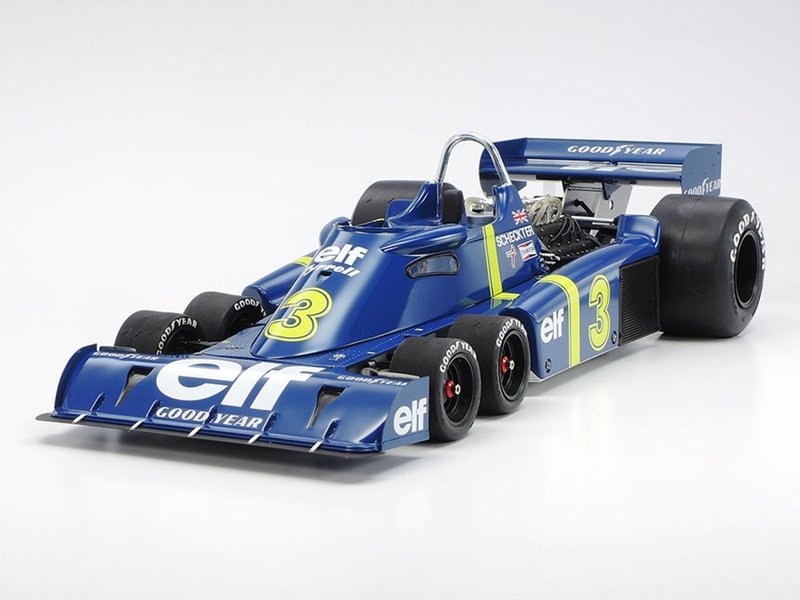 Tamiya Tyrrell P34 6輪車 1/10 Tamiya 1/10 RC Tyrrell P34 6 Wheel 1977 Argentine (Limited Edition