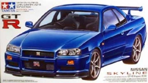 GT-R 1⁄24 Nissan Skyline スカイラインR34 nismo - R34 NO.164 Tamiya