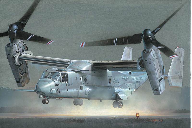 航空機・ヘリコプター ITALERI V-22 Osprey 1/48 Italeri 1:48 Osprey V-22 2622, Model Shop Leeds