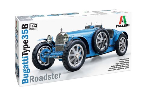 Italeri 1:12 Bugatti Type 35B Roadster 4713