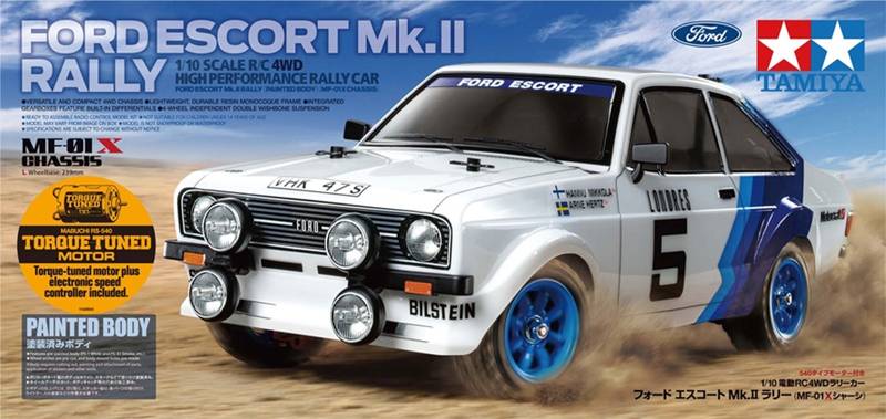 Tamiya Escort MK II Rally PB (MF-01X) 58687