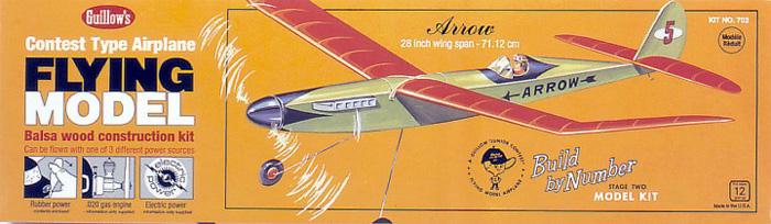 Guillows Arrow Kit GUI702LC, Model Shop Leeds