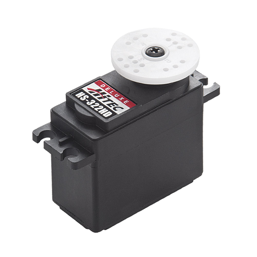 Hitec HS-322HD Standard Analogue Cored Servo 43g 3.7kg/0.15s 4.8V - 6.0V (Bulk 10 pcs) 2213220