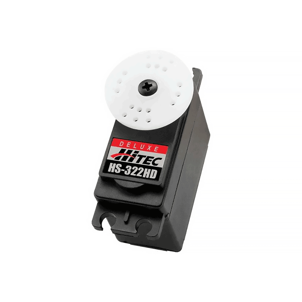 Hitec HS-322HD Standard Analogue Cored Servo 43g 3.7kg/0.15s 4.8V - 6.0V (Bulk 10 pcs) 2213220