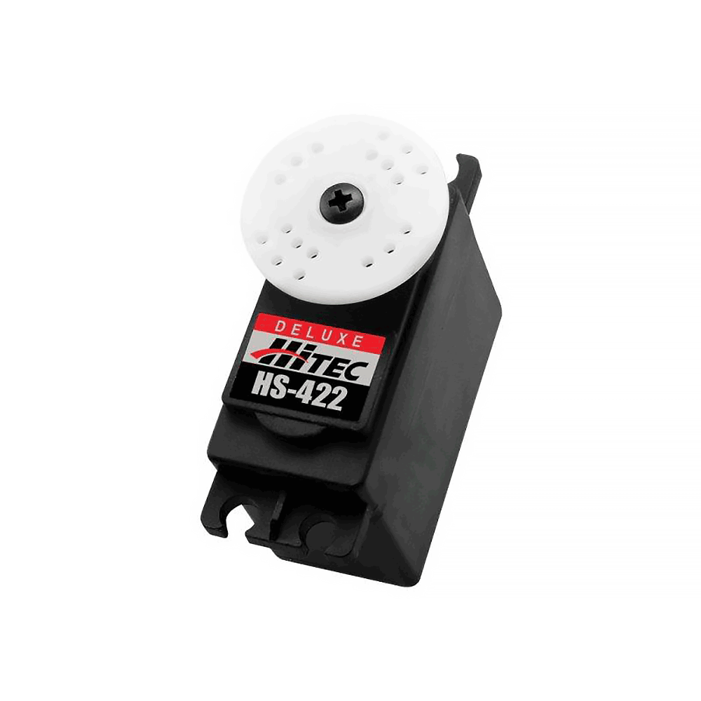 Hitec HS-422 Standard Analogue Cored Servo 45.5g 4.1kg/0.16s 4.8V - 6.0V (Bulk 10 pcs) 2213250
