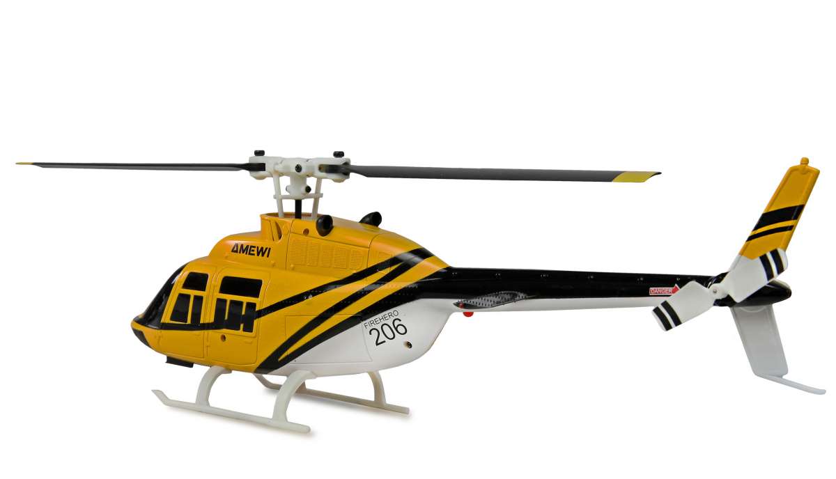Amewi Bell 206 Jet Ranger Helicopter 4-Channel 6G RTF 25358