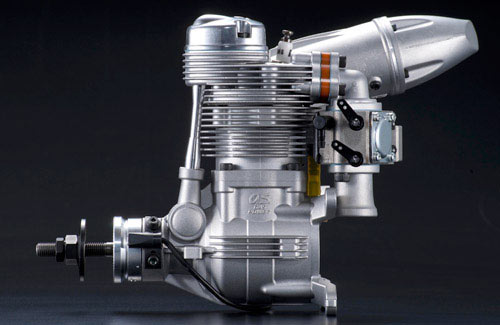 OS GF40 Petrol with F-6040 Silencer L-OS39400, Model Shop Leeds