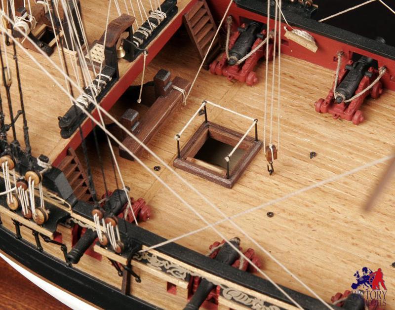 Victory Models HMS Fly 1776 1:64 Scale (Kit to Build) B1300,03
