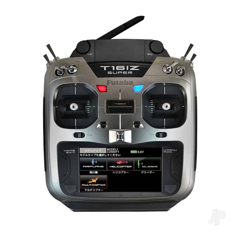 Futaba 16IZS Super 18-Channel Air Radio with R7208SB Rx Multi-Mode