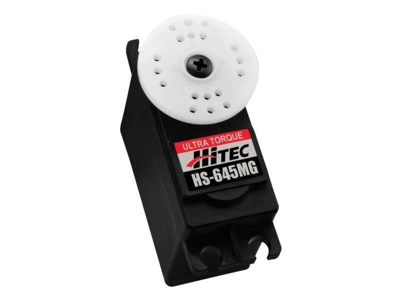 Hitec HS-645MG Standard Analogue Cored Servo 55.2g 9.6kg/0.2s 4.8V - 6.0V 2214270