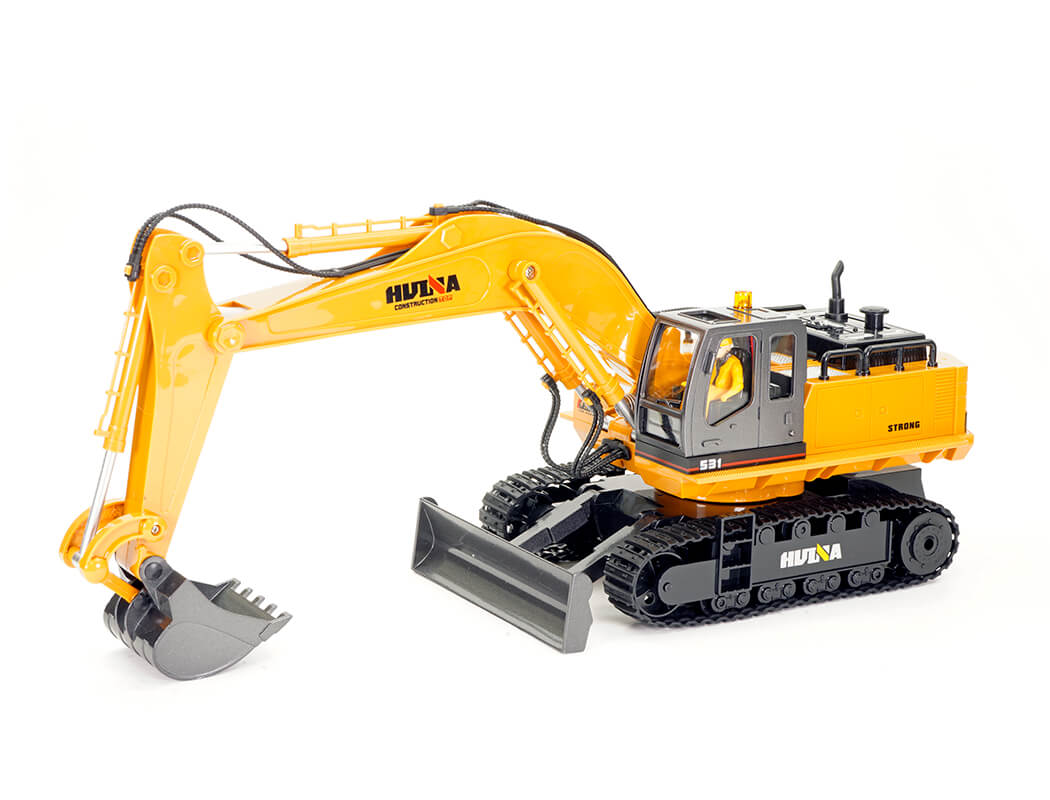 Huina 1/16 Scale RC Excavator 2.4G 11ch w/Die Cast Bucket CY1531