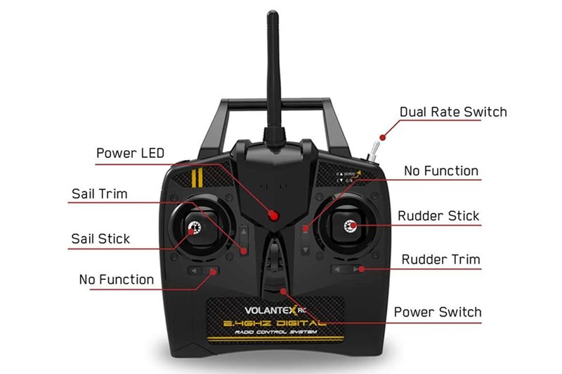 Volantex Transmitter-4ch-Eat40 3 791-1;791-2 V-PT2109