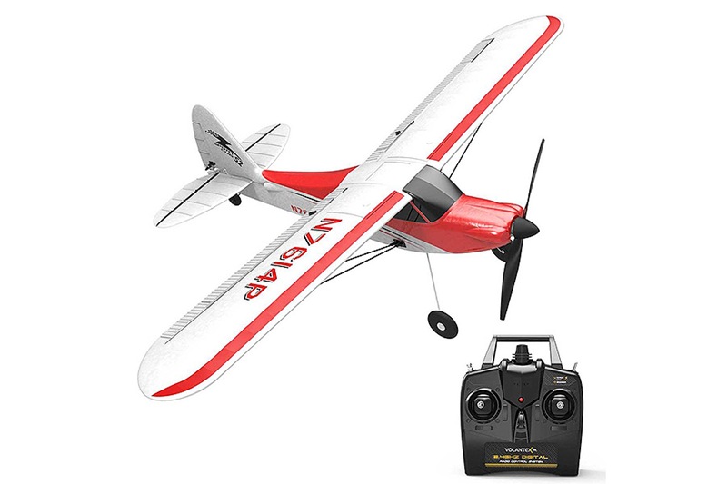 Volantex Sport Cub 500 4ch 500mm Brushed w/Gyro EPP RTF - Red V761-4
