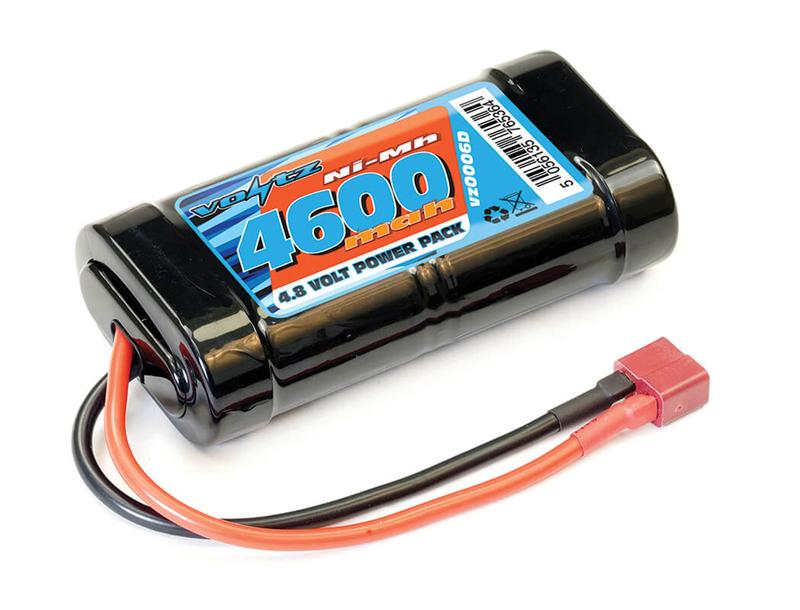 Voltz 4600Mah 4.8V Nimh Stick Pack W/Deans Connector VZ0006D