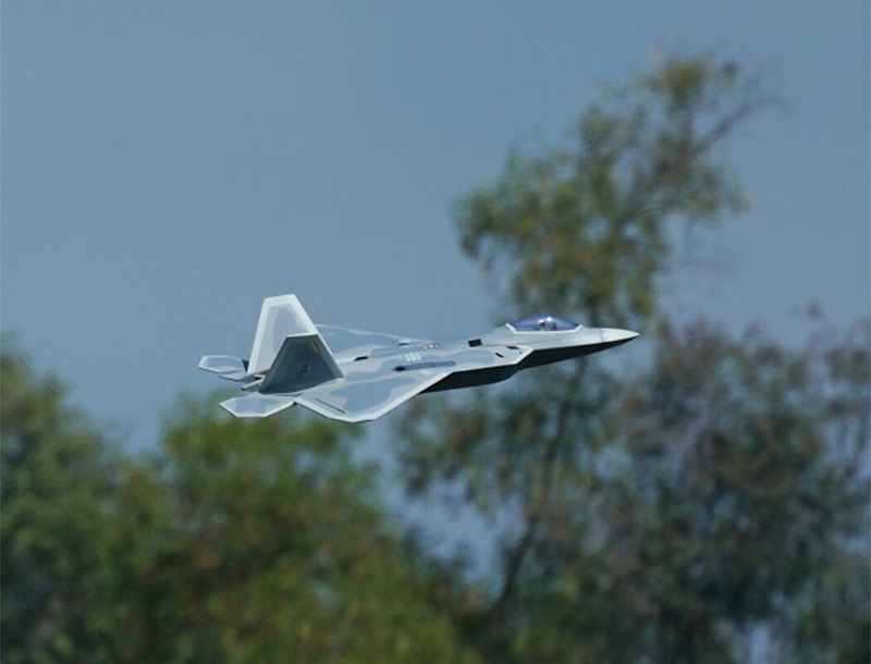Xfly Twin 40mm F-22 EDF 702mm Jet XF117P