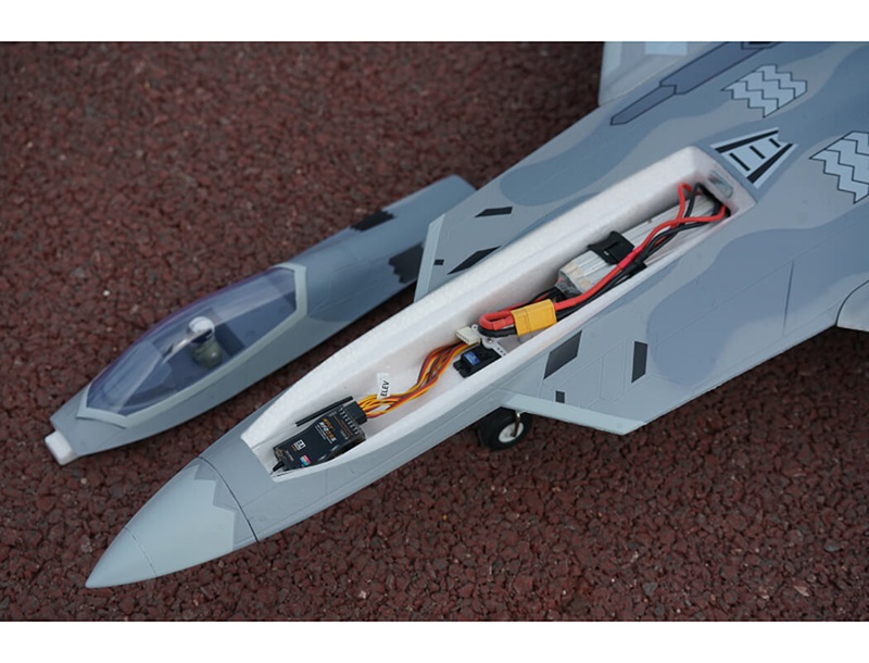 Xfly Twin 40mm F-22 EDF 702mm Jet XF117P