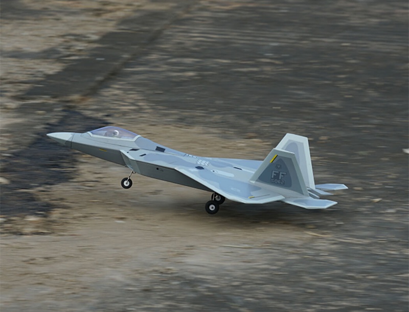 Xfly Twin 40mm F-22 EDF 702mm Jet XF117P