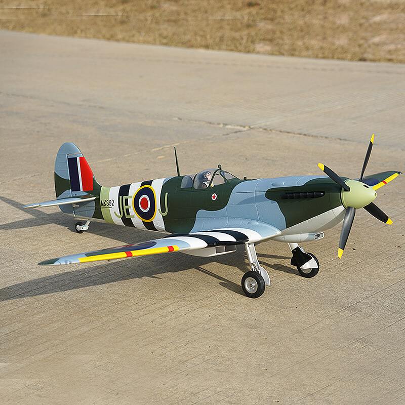 Xfly Supermarine Spitfire MKIX 1200mm PNP - (D-Day) Green XF123P-G