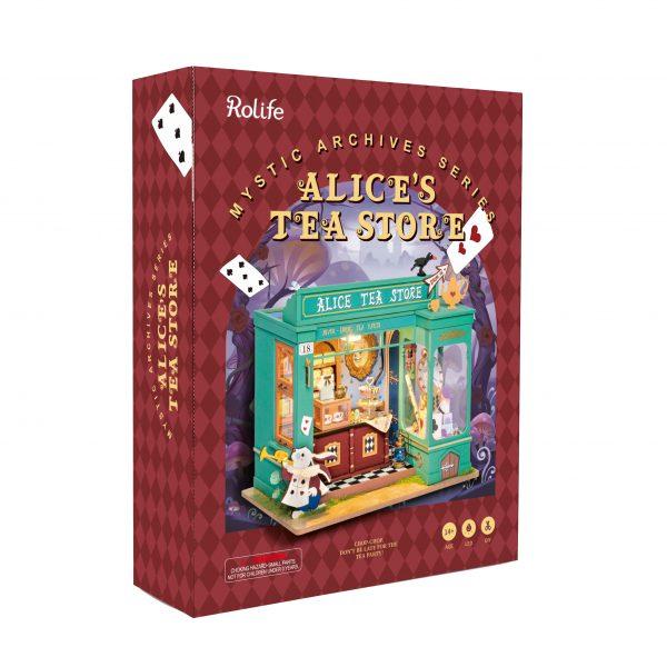 Rolife Alice’s Tea Store DIY Miniature House Kit DG156