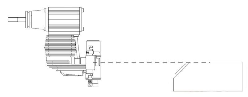Laser 155 Four Stroke Glow Engine LE-FSG-155
