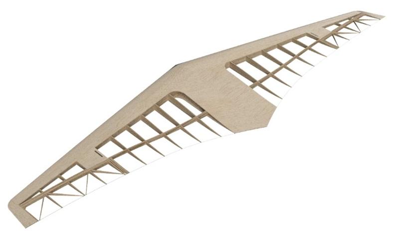 Angelwing Designs FVT3 (v3) Prandtl Wing 1200mm [kit-to-build] AWD23 ...