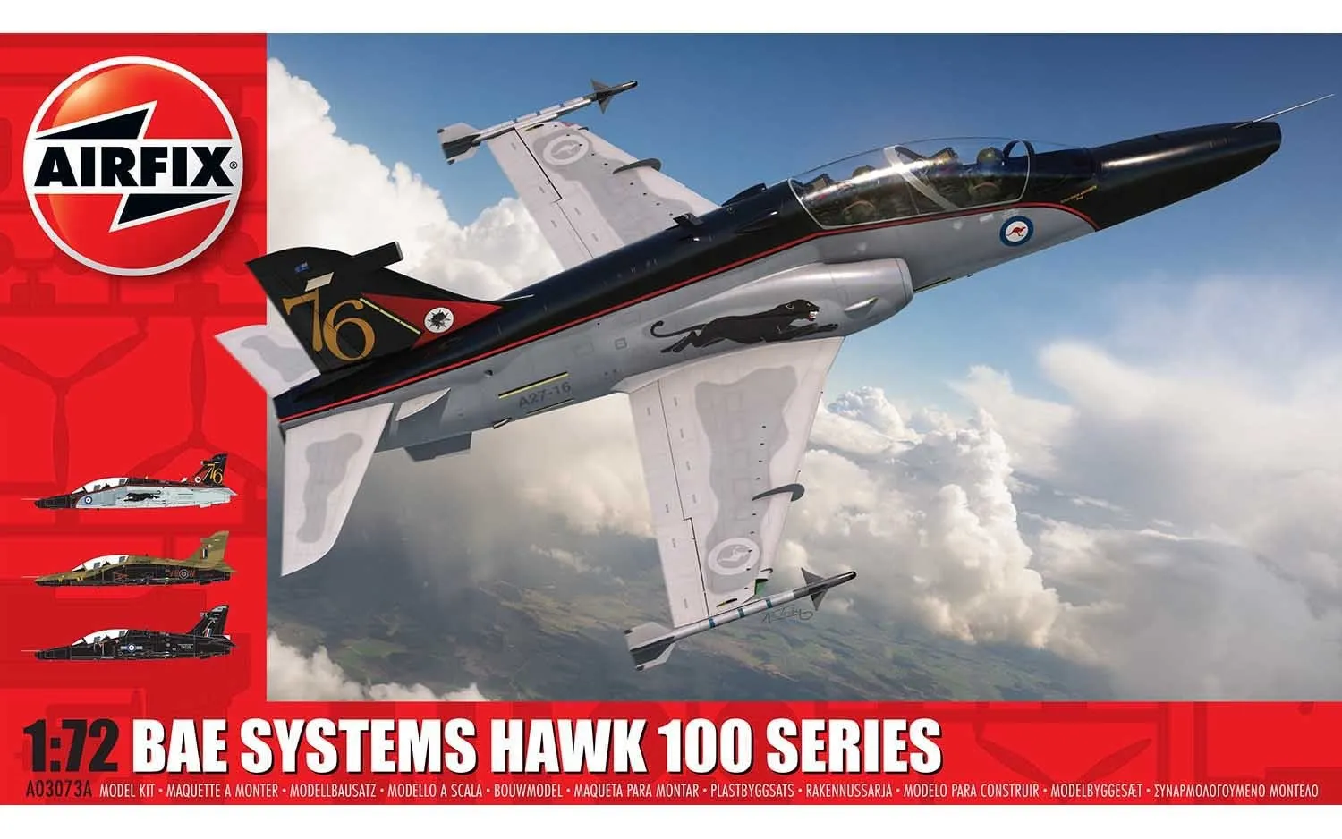 Airfix 1:72 BAE Systems Hawk 100 Series A03073A
