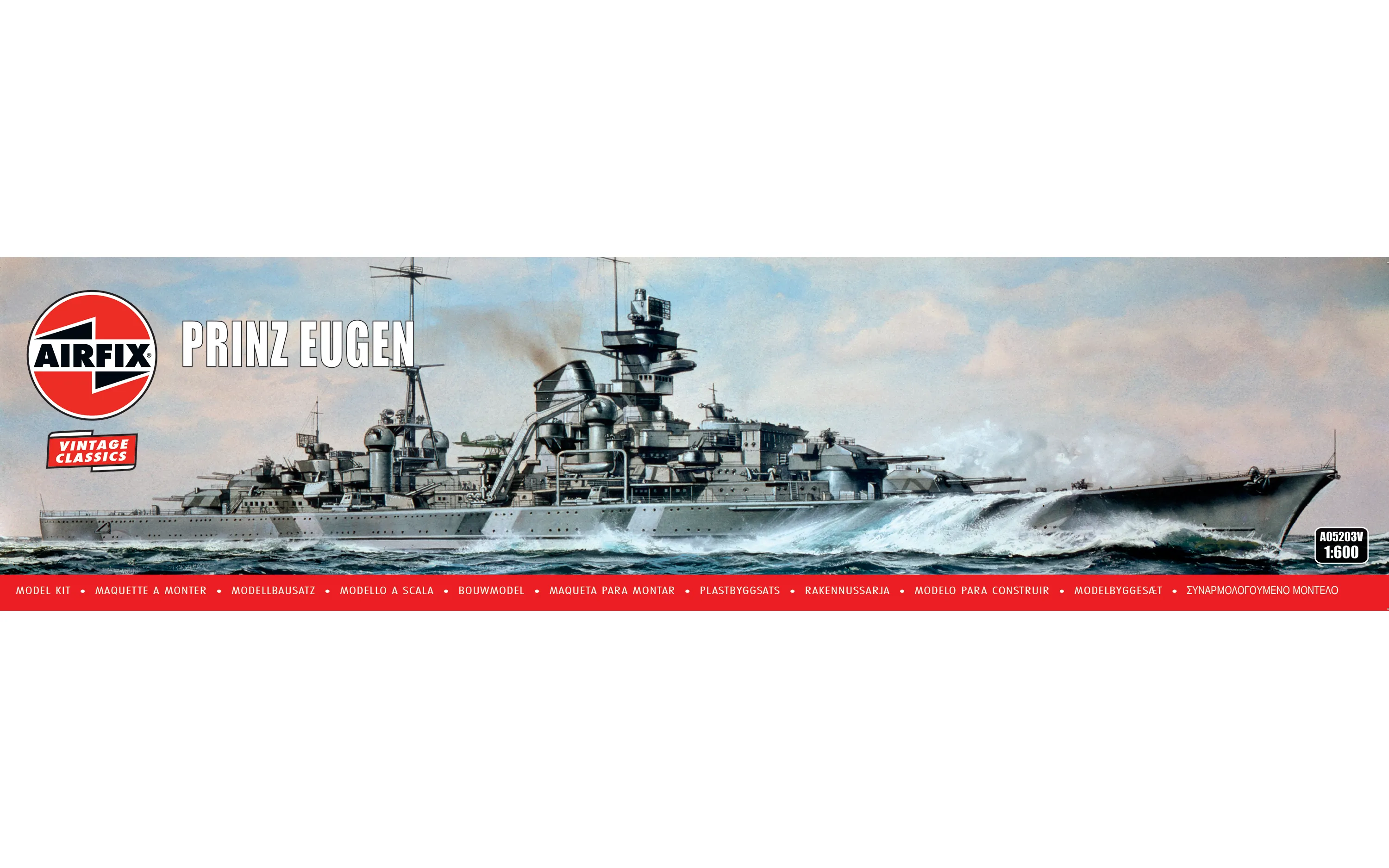 Airfix 1:600 Prinz Eugen A05203V