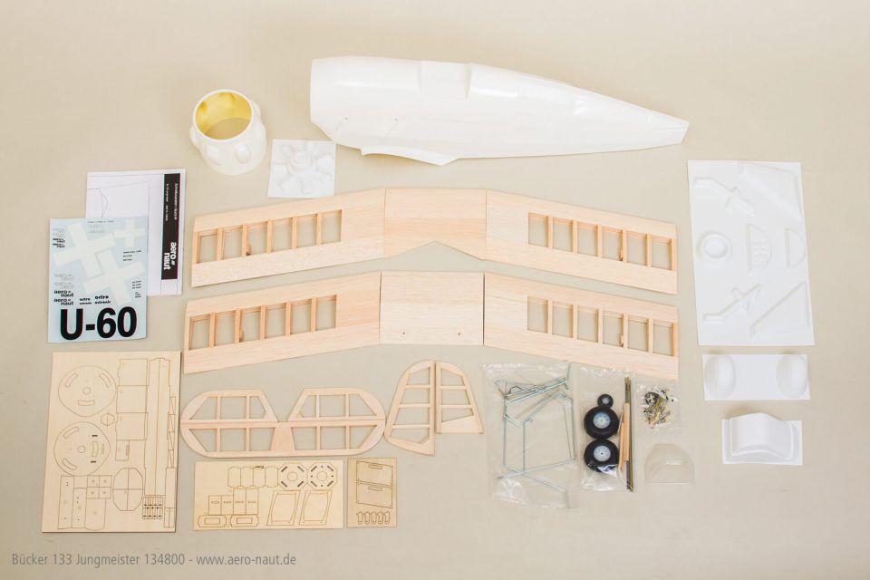 Aeronaut Bücker 133 Jungmeister 1100mm [kit-to-build] AN1348/00