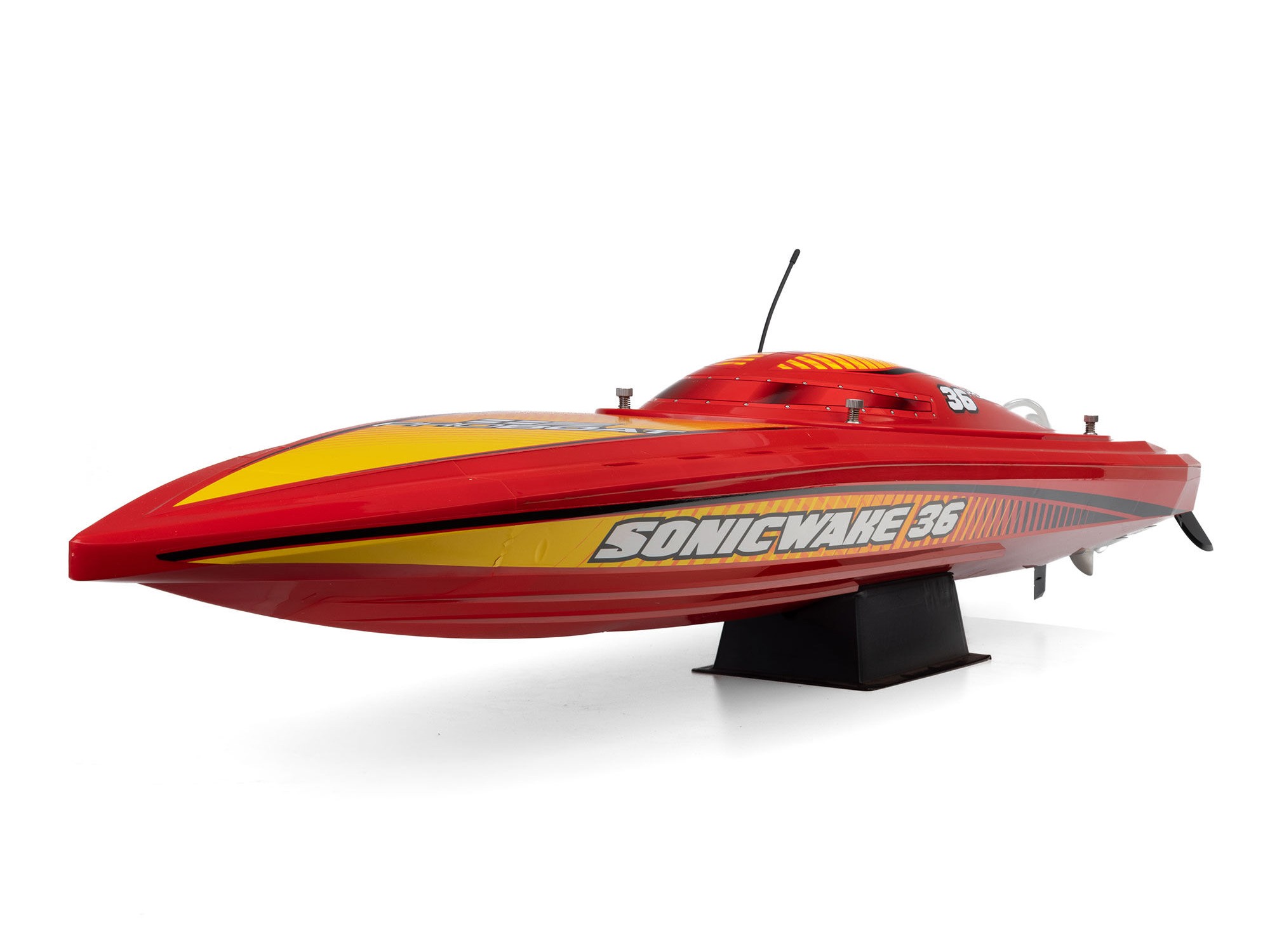ProBoat Sonicwake 36" V3 Self-Righting V-Hull Boat RTR, Red B-PRB-2171T2