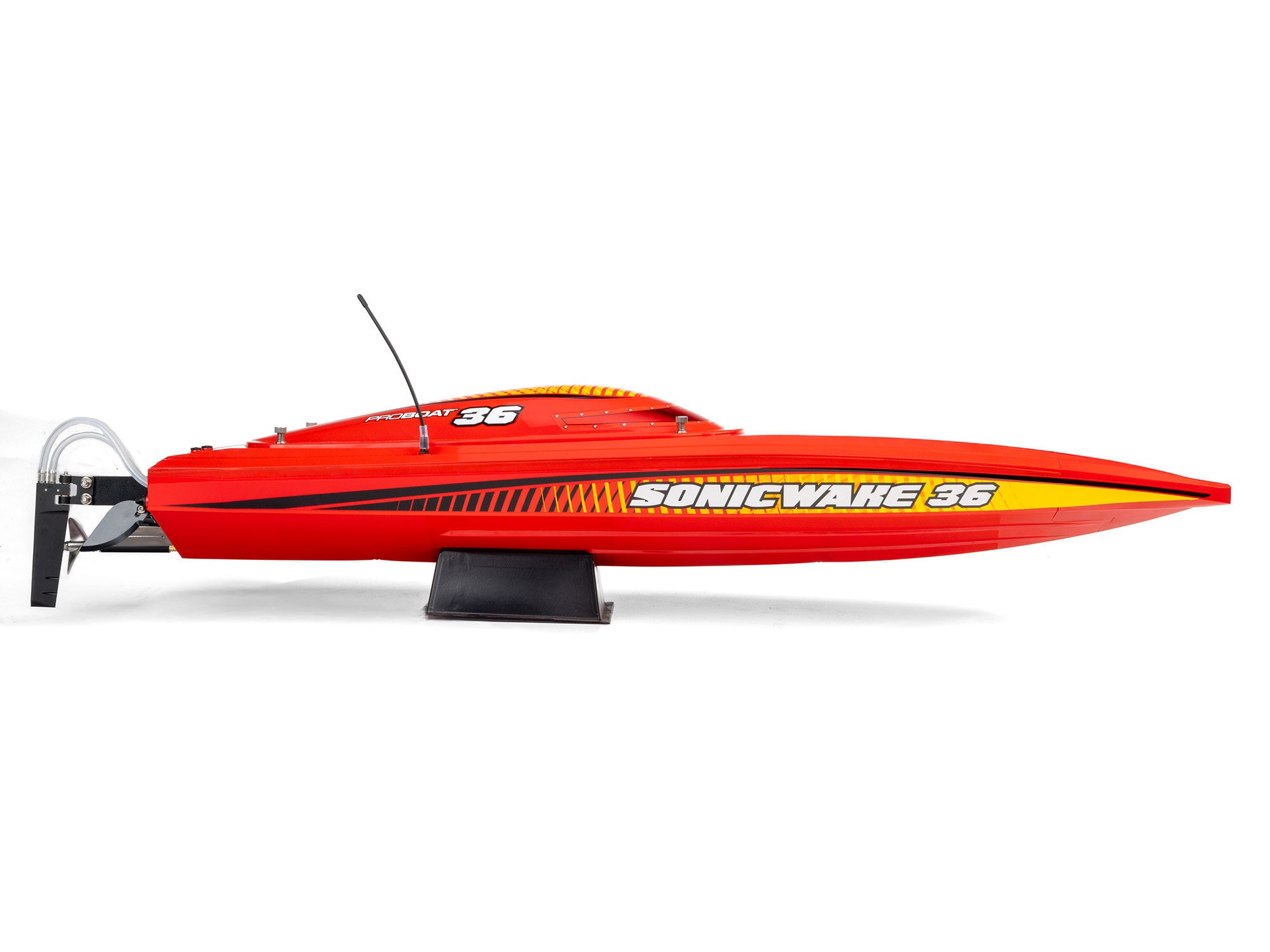 ProBoat Sonicwake 36" V3 Self-Righting V-Hull Boat RTR, Red B-PRB-2171T2