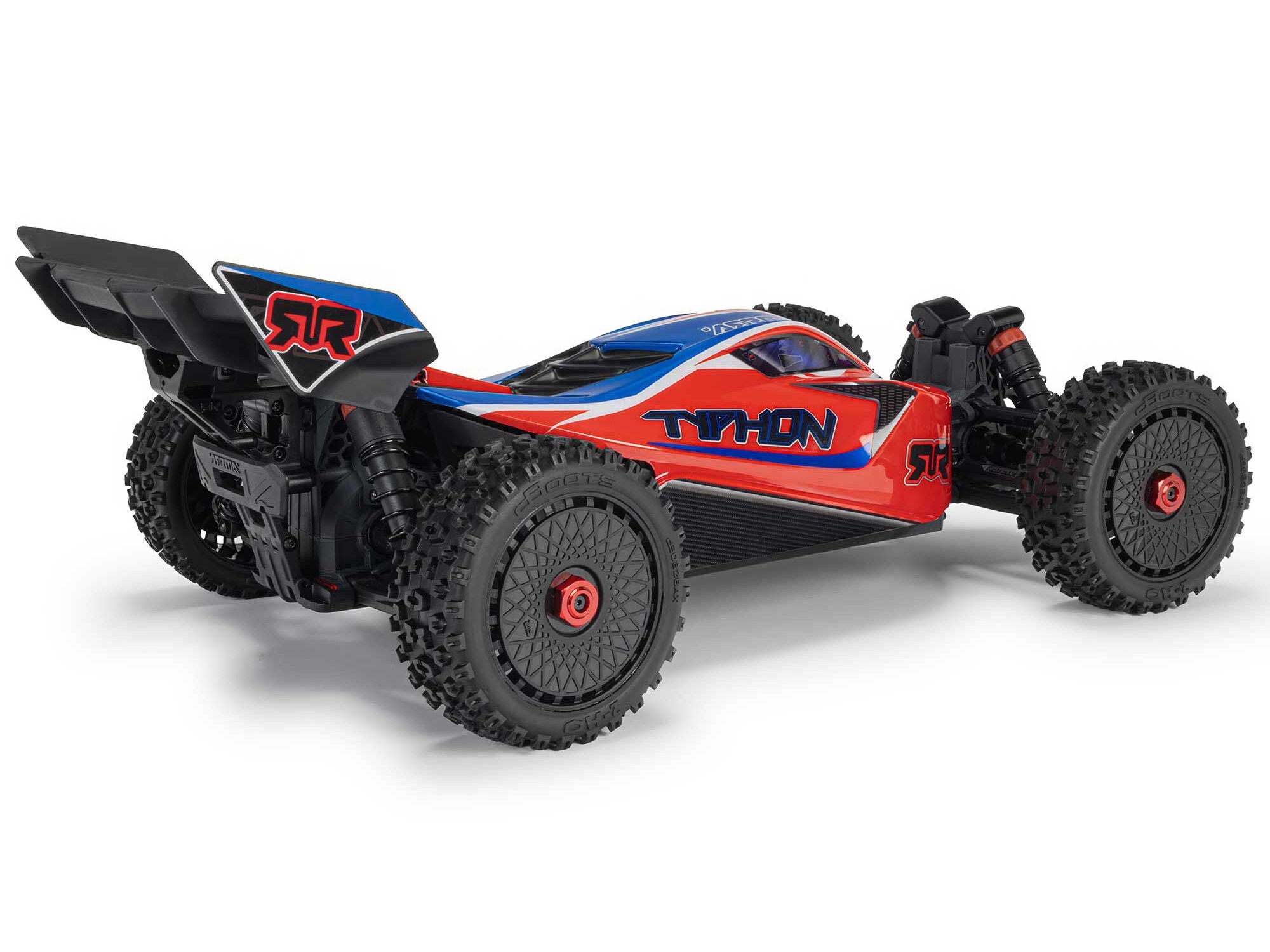 Arrma 1/8 TYPHON 223S BLX 4X4 Buggy RTR with DSC Red C-ARA4306V4T3