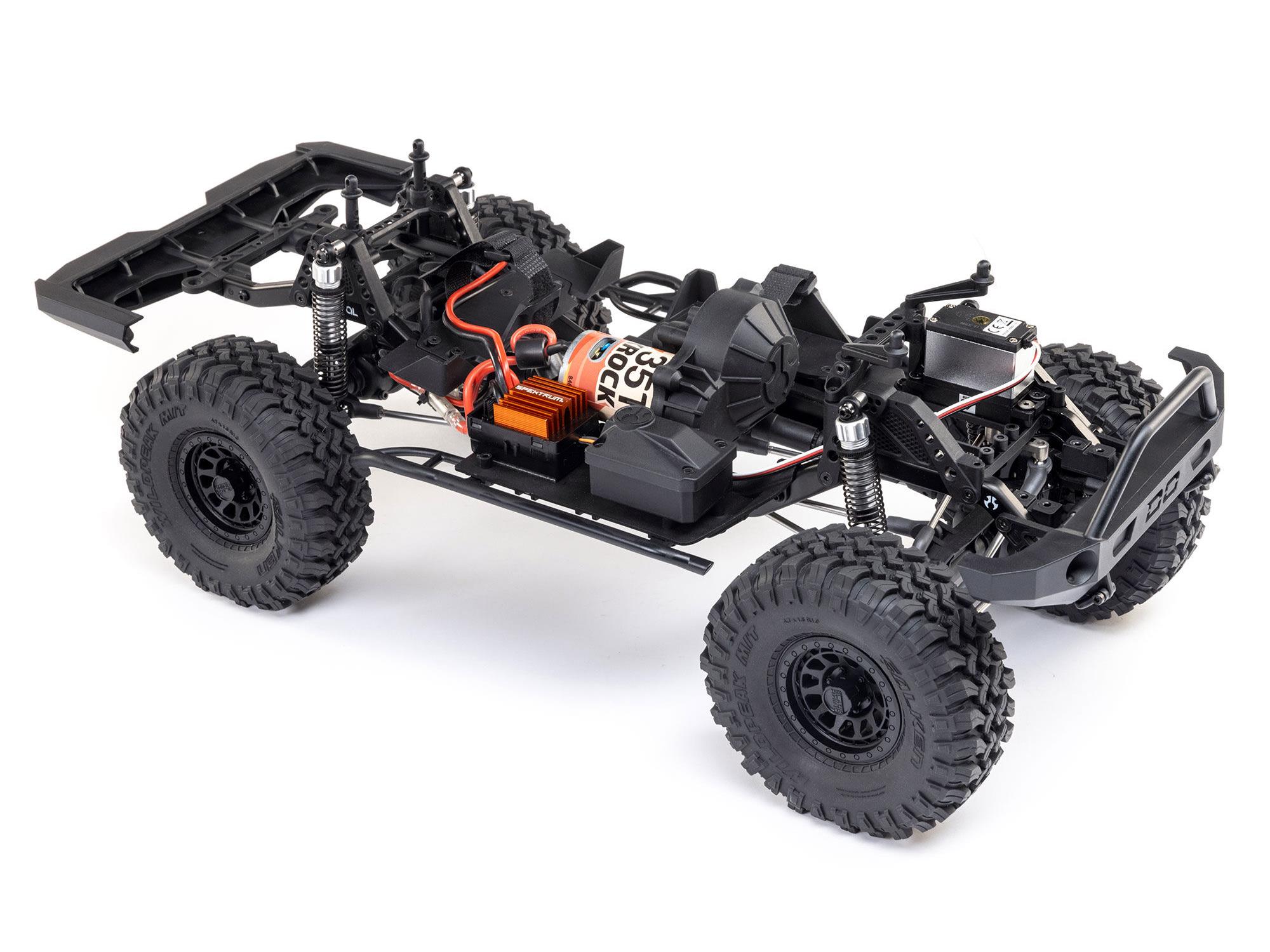 Axial 1/10 SCX10 III Base Camp 4X4 Rock Crawler RTR White C-AXI-1375T1