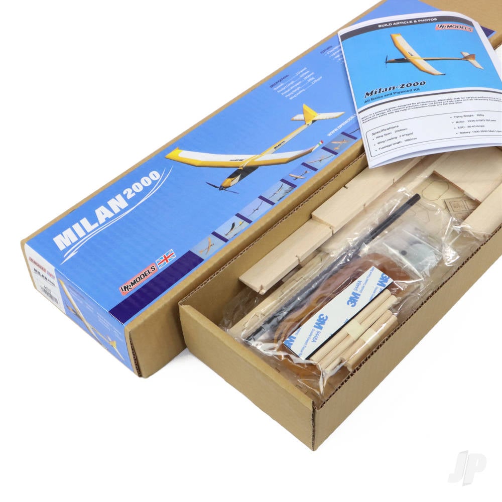 DPR Milan 2000 Motor Glider 2.0m (79in) [kit-to-build] DPRTN0007