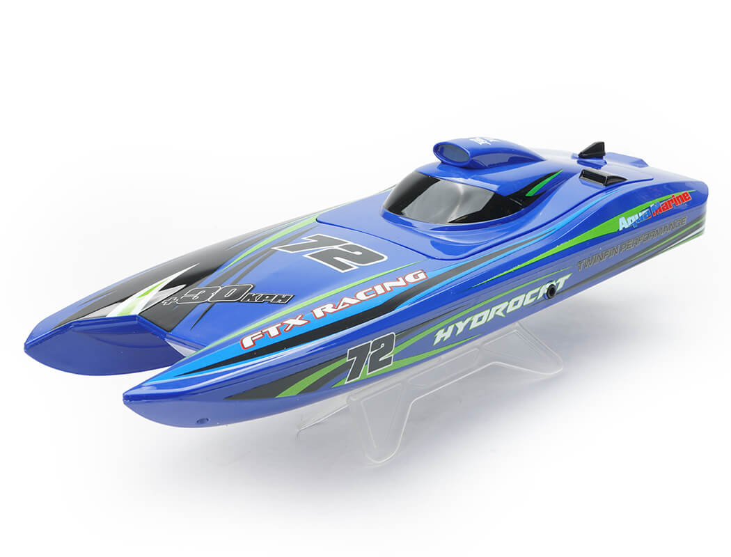 FTX Hydrocat Brushless 3S RC Turbojet Speedboat 40cm - Blue FTX0800B