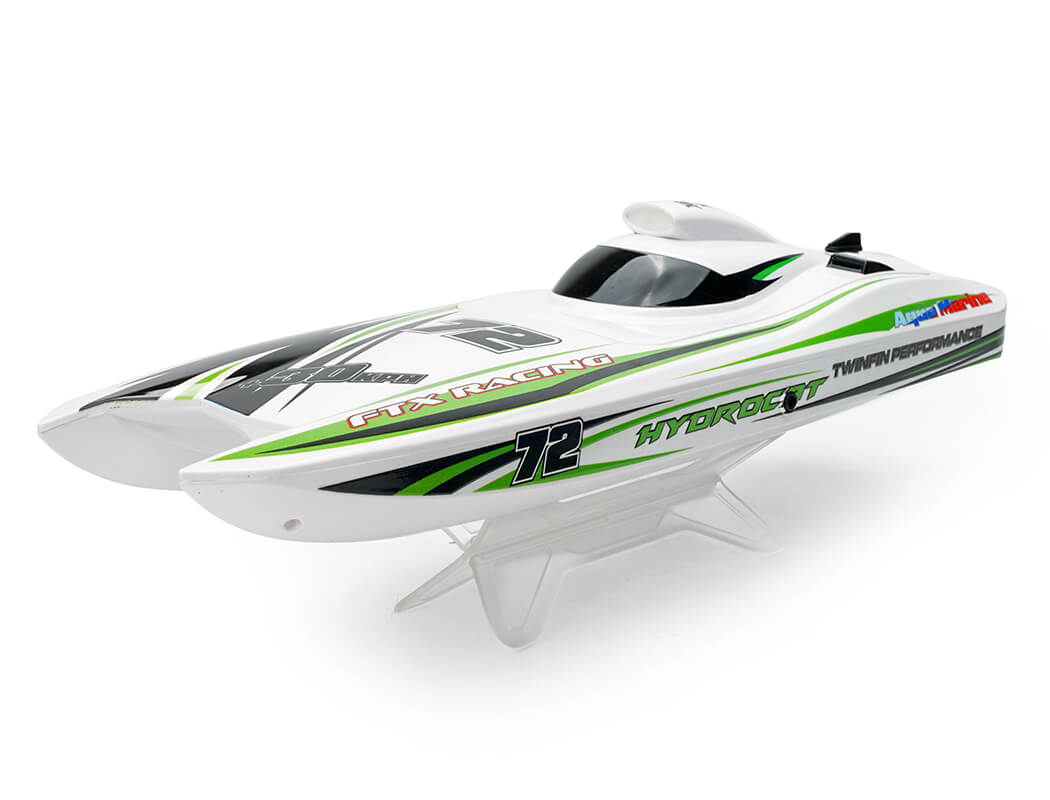FTX Hydrocat Brushless 3S RC Turbojet Speedboat 40cm - White FTX0800W