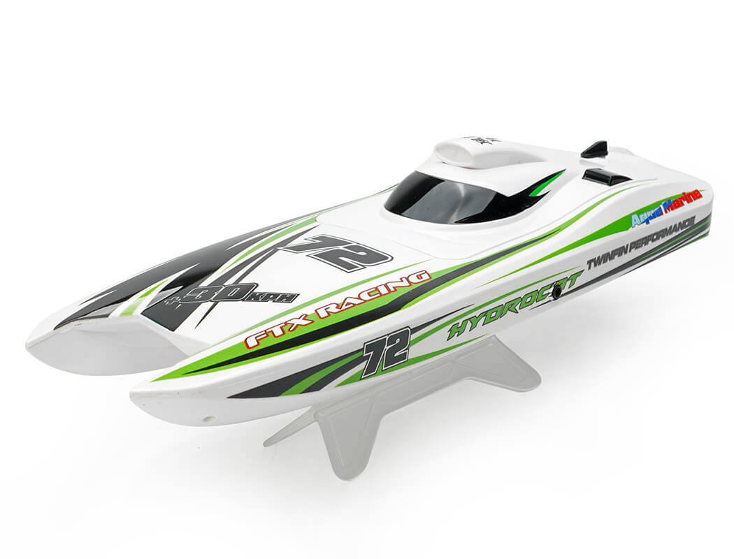 FTX Hydrocat Brushless 3S RC Turbojet Speedboat 40cm - White FTX0800W
