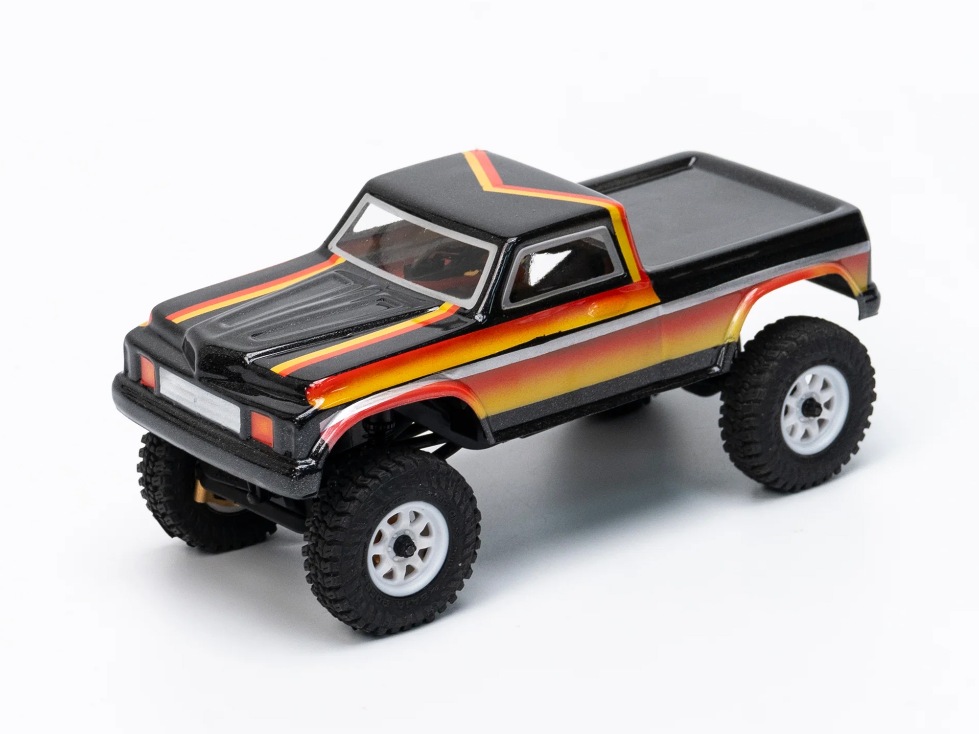 RC Overhaul Full Cab Truck Body, Painted Black SCX30 G-RCO-AX064
