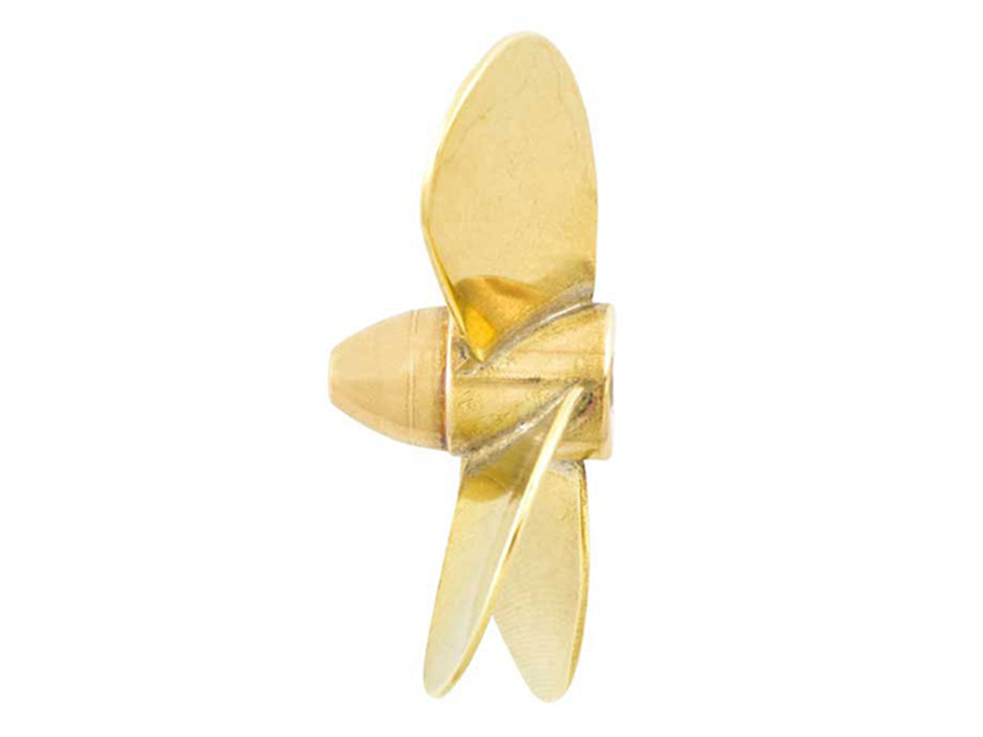 Airsail Brass Propeller (Classic), 4 Blade, 60mm, M4, LH H-AS14604L