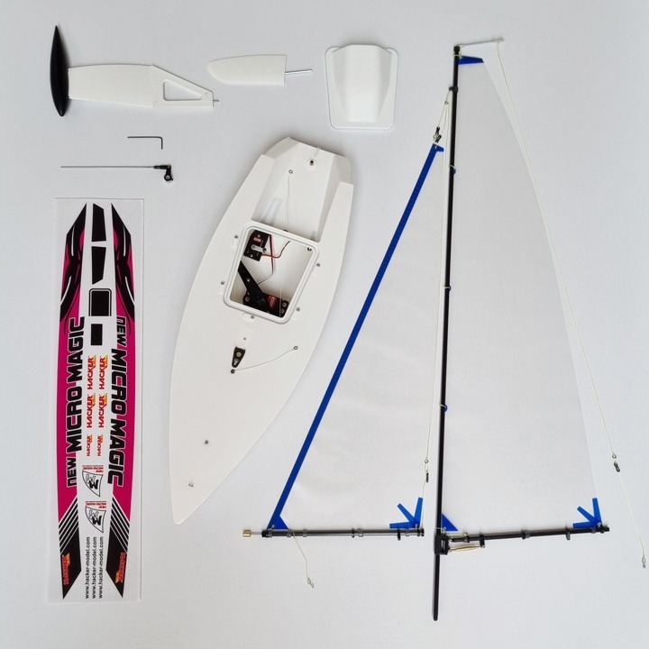 Hacker New Micro Magic 2020 Sailing Boat - RTR w/ Servos HCB2550RTR