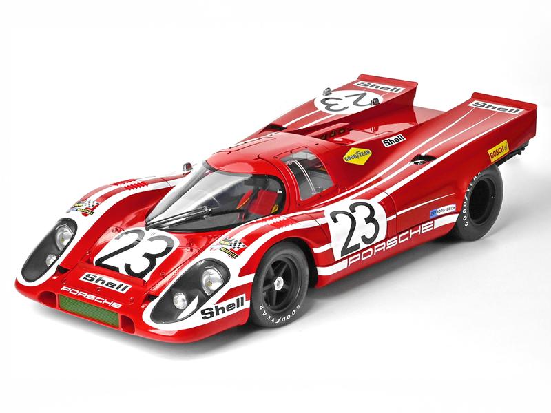 IXO Porsche 917 KH #23 Salzburg 1/8 Scale Metal & Plastic Kit IXCPORREDFK