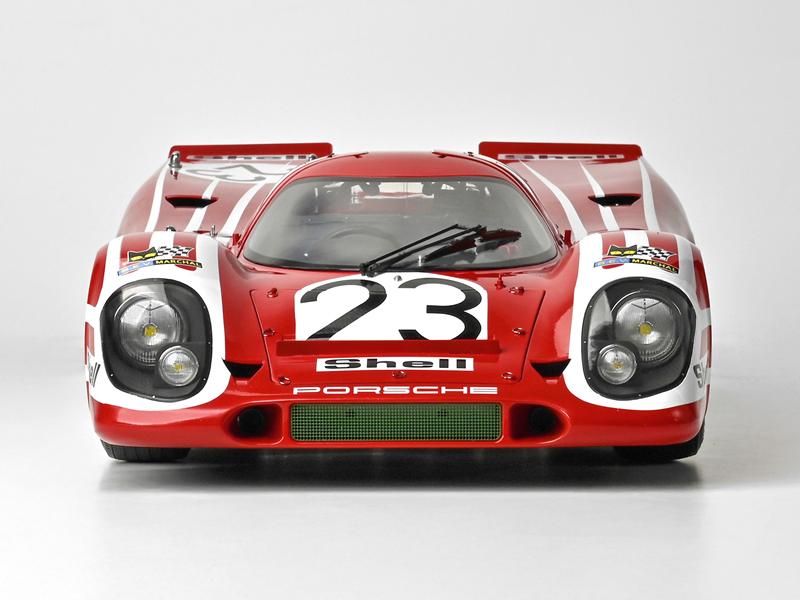 IXO Porsche 917 KH #23 Salzburg 1/8 Scale Metal & Plastic Kit IXCPORREDFK
