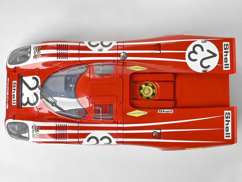 IXO Porsche 917 KH #23 Salzburg 1/8 Scale Metal & Plastic Kit IXCPORREDFK