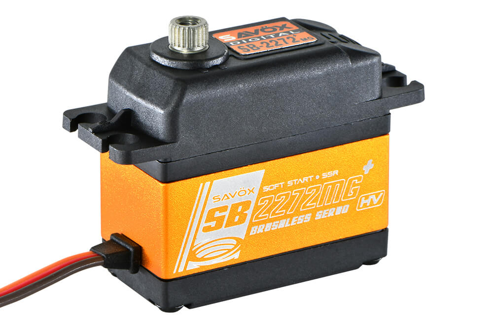 Savox HV Digital Brushless Tail Servo 7Kg/0.035@7.4V Plus SAV-SB2272MG+